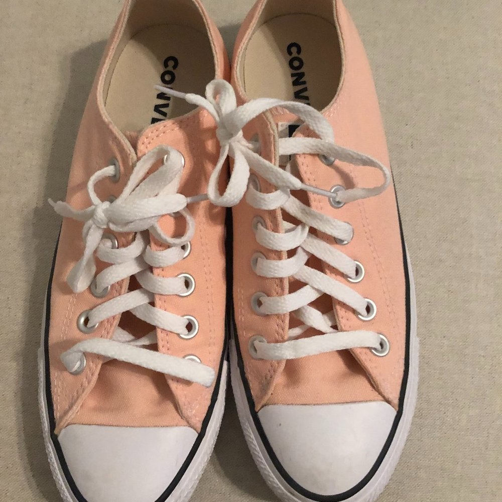 Converse Chuck Taylor All Star OX low top sneaker women's 8/men's 6 storm pink